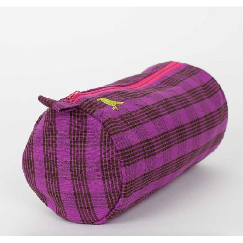 Afro Art Ruta Toilet Bag Purple Brown - Studio Play