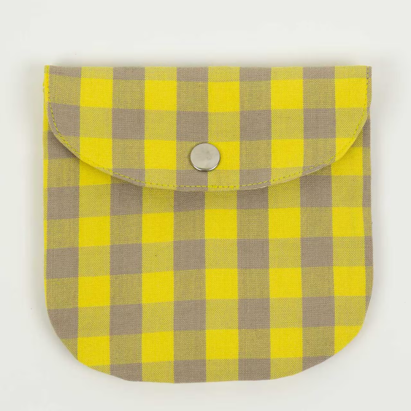Afro Art Ruta Purse Yellow/Beige