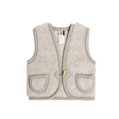 Alwero Bodywarmer Alpen Baby Lichtgrijs (Info productbeschrijving) - Studio Play