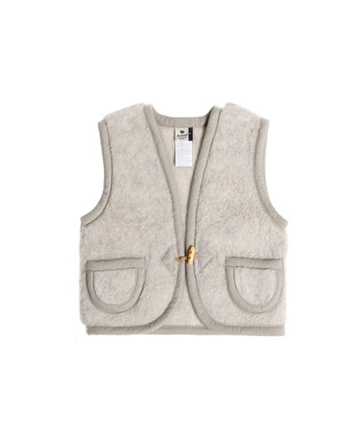 Alwero Bodywarmer Alpen Junior Lichtgrijs