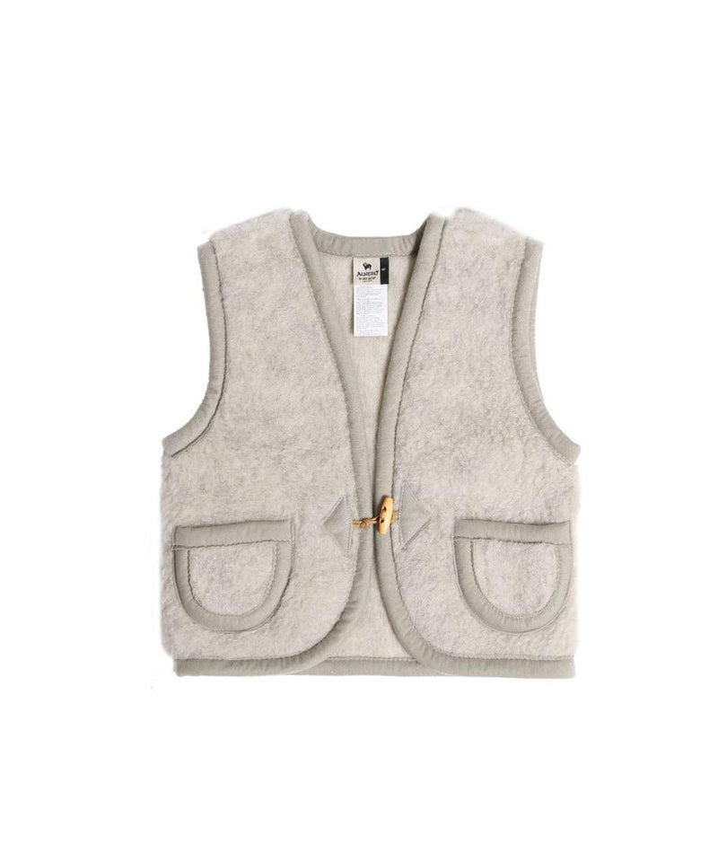 Alwero Bodywarmer Alpen Junior Lichtgrijs