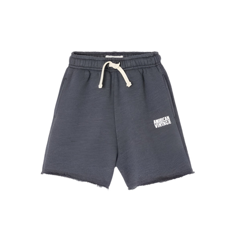 American Vintage Kids Doven Shorts Carbone Surteint - Studio Play