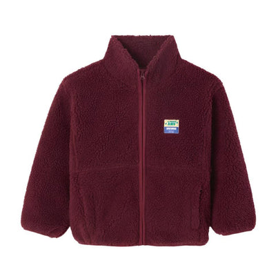 American Vintage Kids Hoktown Jacket Bordeaux Chine