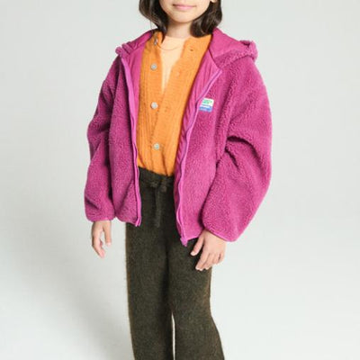 American Vintage Kids Hoktown Jacket Fuchia