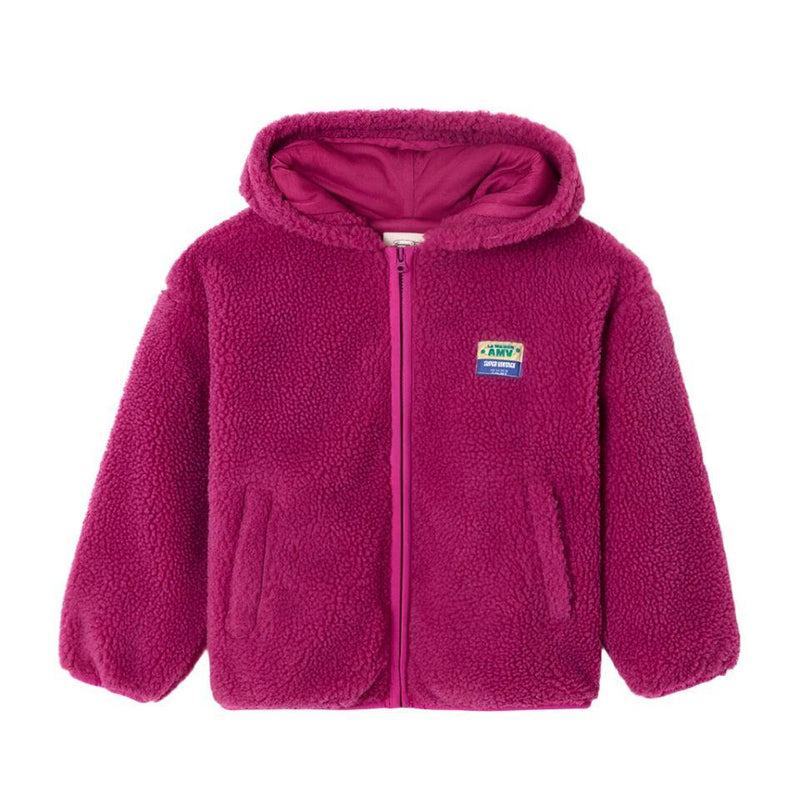 American Vintage Kids Hoktown Jacket Fuchia