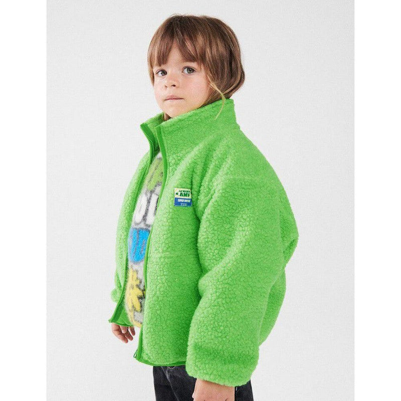 American Vintage Kids Hoktown Vest Vert Fluo Chine - Studio Play