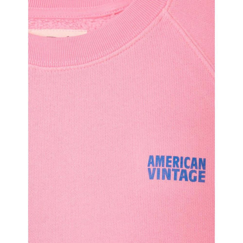 American Vintage Kids Izubird Sweatshirt Cotton Candy