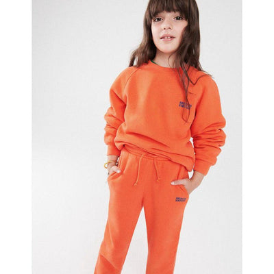 American Vintage Kids Izubird Sweatshirt Feu Fluo