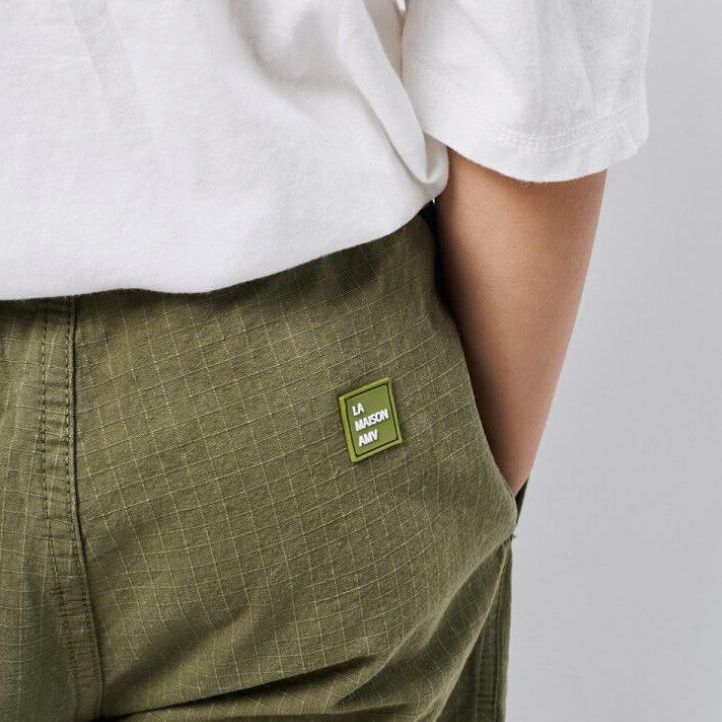 American Vintage Kids Pant Rygybay Kaki - Studio Play