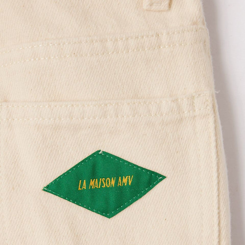 American Vintage Kids Pants Spywood Ecru