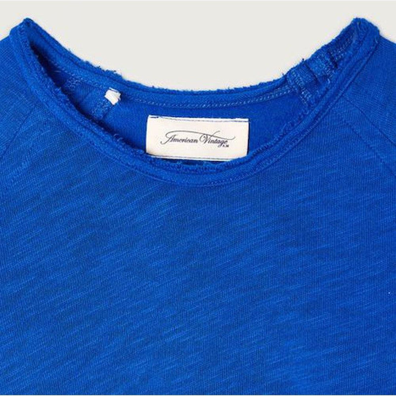 American Vintage Kids Sonoma l/s T-shirt Bleu De Prusse - Studio Play
