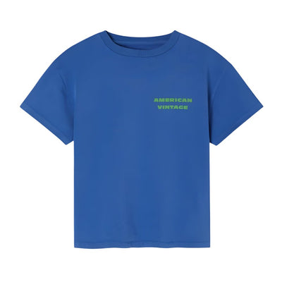 American Vintage Kids Sonoma T-shirt Fizvalley Vintage Cobalt - Studio Play