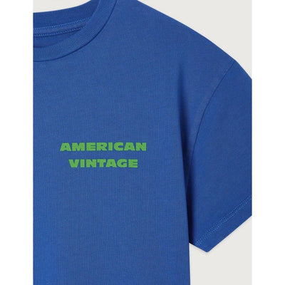 American Vintage Kids Sonoma T-shirt Fizvalley Vintage Cobalt - Studio Play