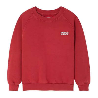 American Vintage Kids Sweater Izubird Cerise Vintage - Studio Play