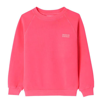 American Vintage Kids Sweater Izubird Hortensia Fluo - Studio Play
