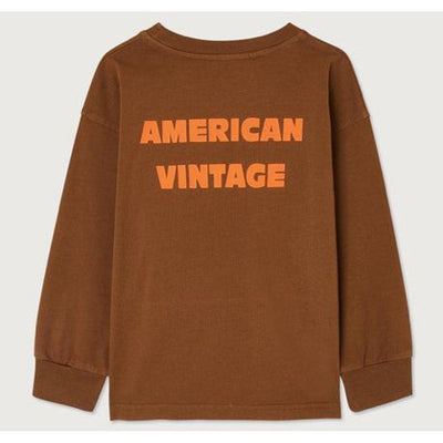 American Vintage Kids T-shirt Fizvalley Brunette Vintage