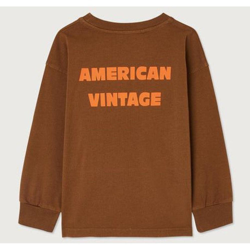 American Vintage Kids T-shirt Fizvalley Brunette Vintage