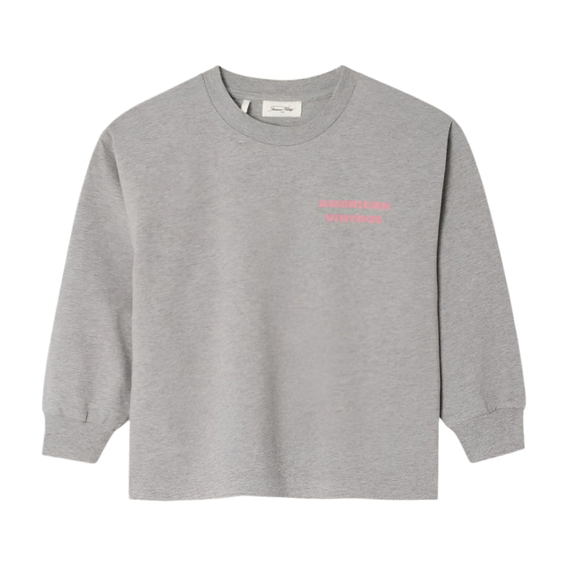 American Vintage Kids T-shirt Fizvalley Grey Chine - Studio Play