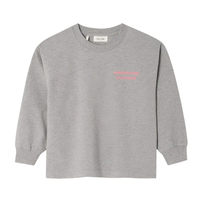 American Vintage Kids T-shirt Fizvalley Grey Chine