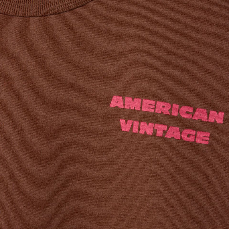 American Vintage Kids T-shirt Fizvalley Noyer Vintage
