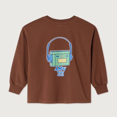 American Vintage Kids T-shirt Fizvalley Noyer Vintage