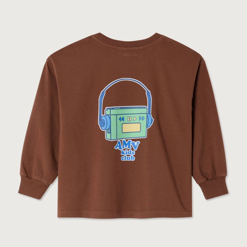 American Vintage Kids T-shirt Fizvalley Noyer Vintage