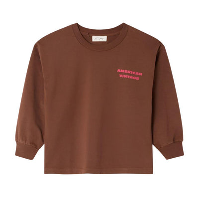 American Vintage Kids T-shirt Fizvalley Noyer Vintage