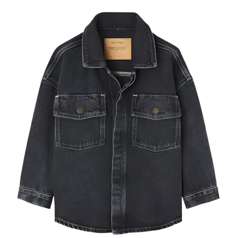 American Vintage Kids Yopday Shirt Black Vintage - Studio Play