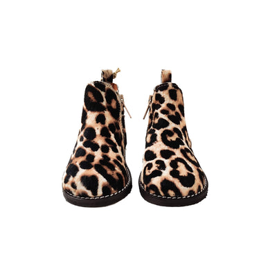 Angulus Starter Chelsea Boot With Pony And Zipper