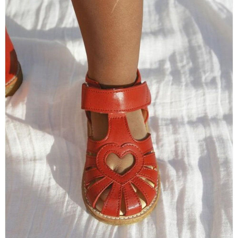 Angulus Starter Sandal Velcro Closure Red