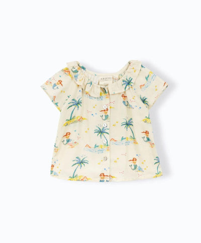 Arsène et les pipelettes Baby Blouse Fia Sirene