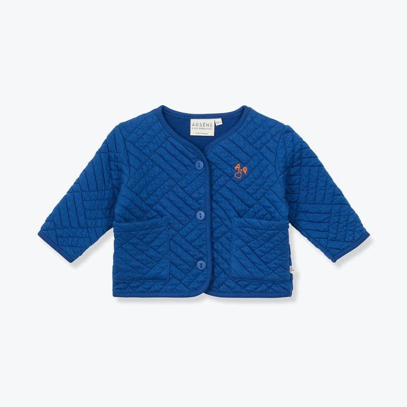 Arsène et les pipelettes Baby Gabriella Cardigan Navy