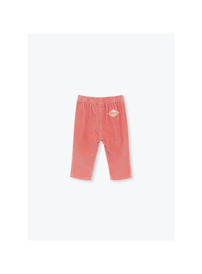 Arsène et les pipelettes Baby Gawen Velour Pant Bubble Gum - Studio Play