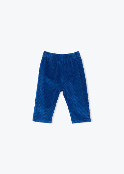 Arsène et les pipelettes Baby Gawen Velour Pant Navy - Studio Play