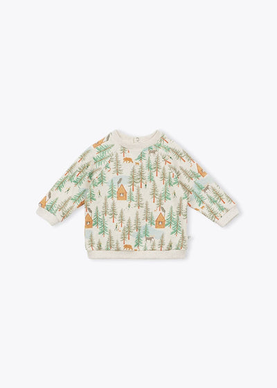 Arsène et les pipelettes Baby Gregory Sweater Forrest - Studio Play
