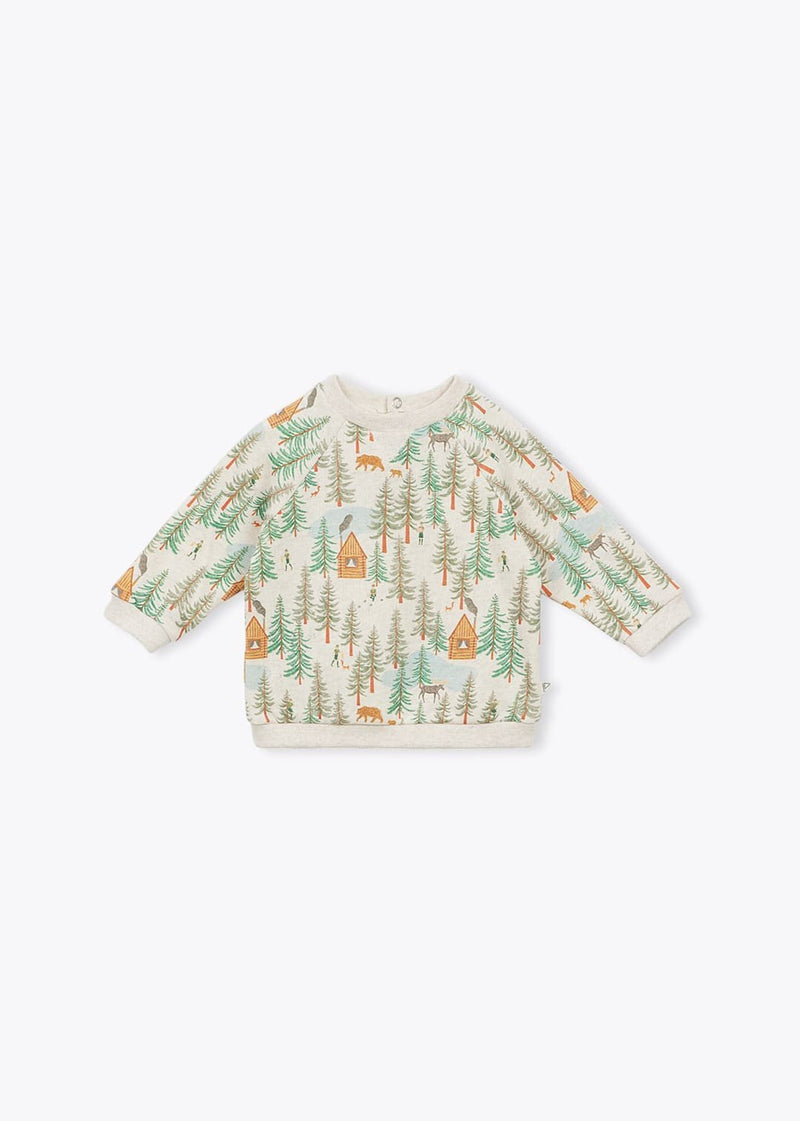 Arsène et les pipelettes Baby Gregory Sweater Forrest - Studio Play