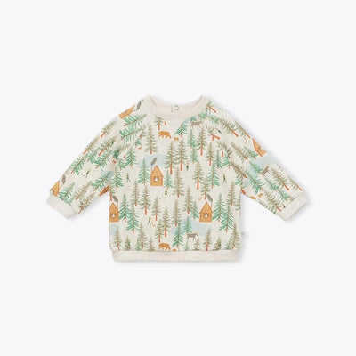 Arsène et les pipelettes Baby Gregory Sweater Forrest