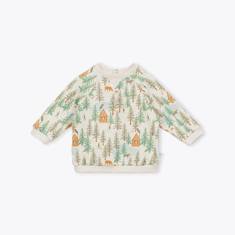 Arsène et les pipelettes Baby Gregory Sweater Forrest