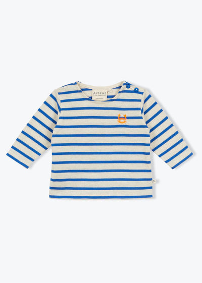 Arsène et les pipelettes Baby T-shirt Filiz Blue Electric