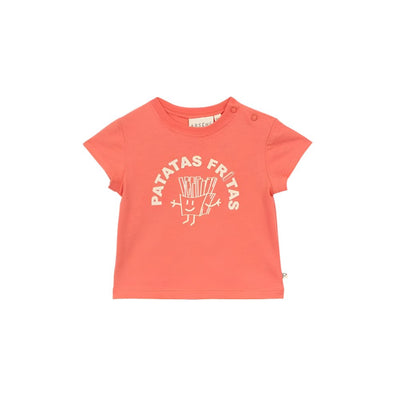 Arsène et les pipelettes Baby T-shirt Fribault Red - Studio Play