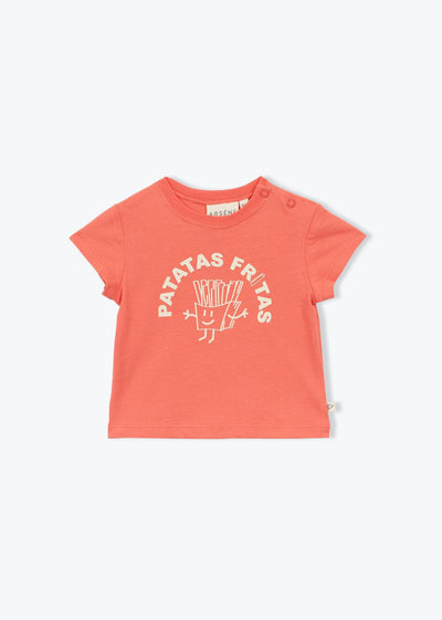 Arsène et les pipelettes Baby T-shirt Fribault Red