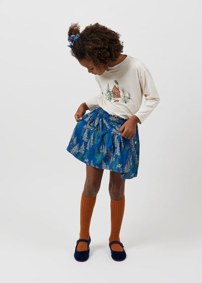 Arsène et les pipelettes Godeline Skirt Pine - Studio Play