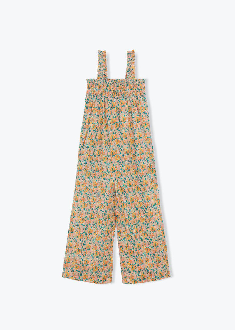 Arsène et les pipelettes Jumpsuit Florenza Flowers Ecru