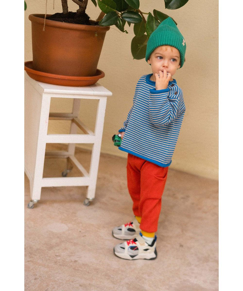 Bayiri Baby Froggy Baggy Pants Tortoise Red & Frog Gold