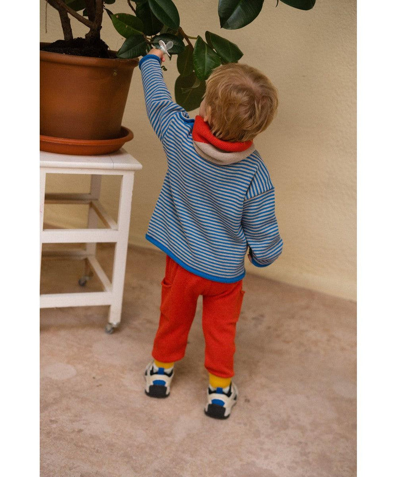 Bayiri Baby Froggy Baggy Pants Tortoise Red & Frog Gold