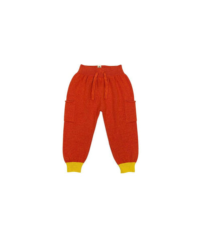 Bayiri Baby Froggy Baggy Pants Tortoise Red & Frog Gold