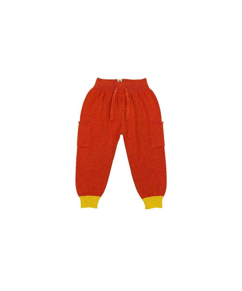 Bayiri Baby Froggy Baggy Pants Tortoise Red & Frog Gold