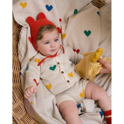 Bayiri Baby Orion Bonnet Tortoide Red - Studio Play