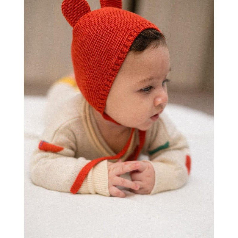 Bayiri Baby Orion Bonnet Tortoide Red - Studio Play