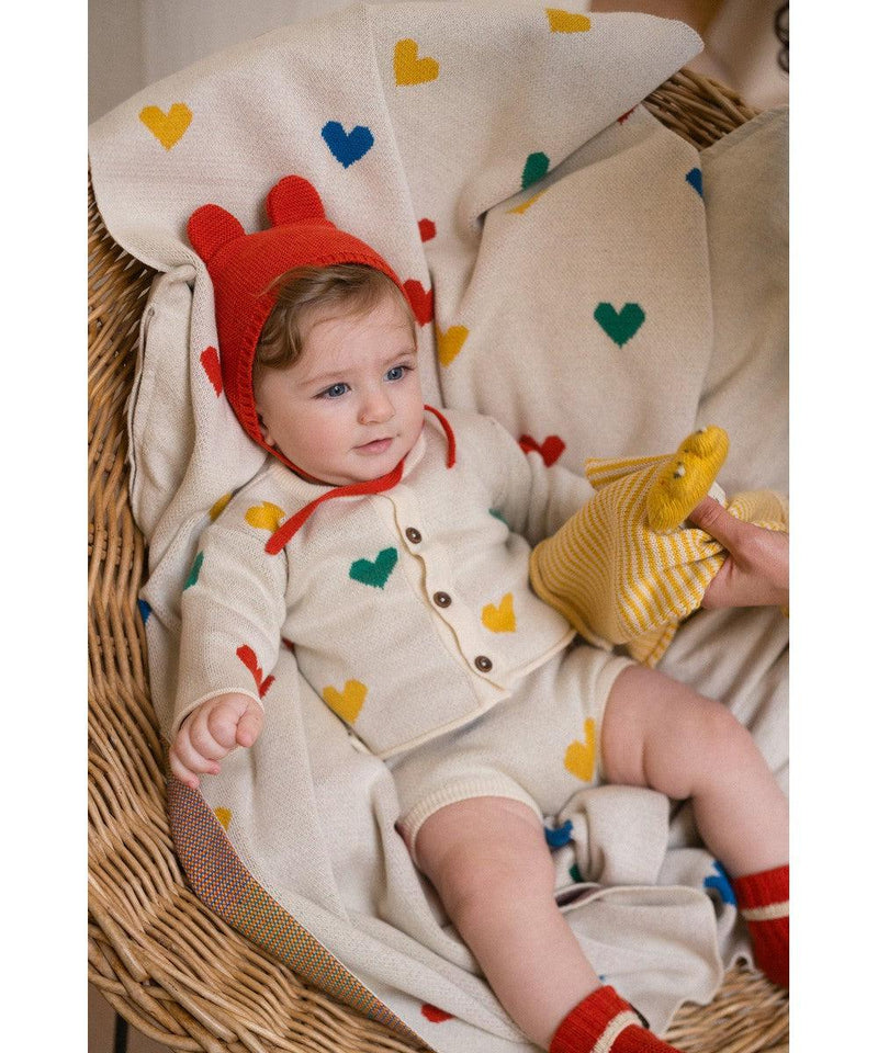 Bayiri Baby Orion Bonnet Tortoide Red